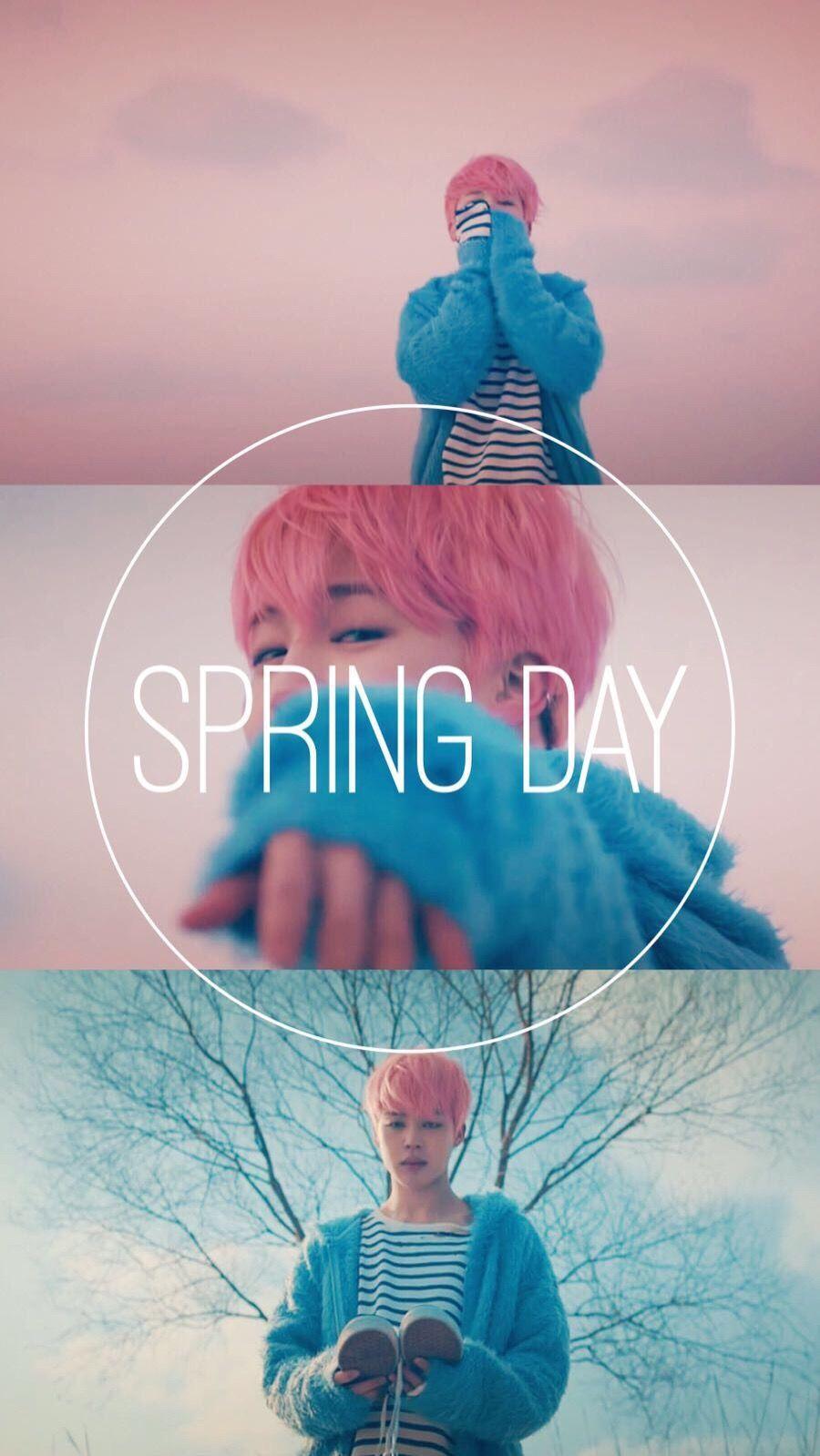 900x1599 Bts Spring Day Wallpaper