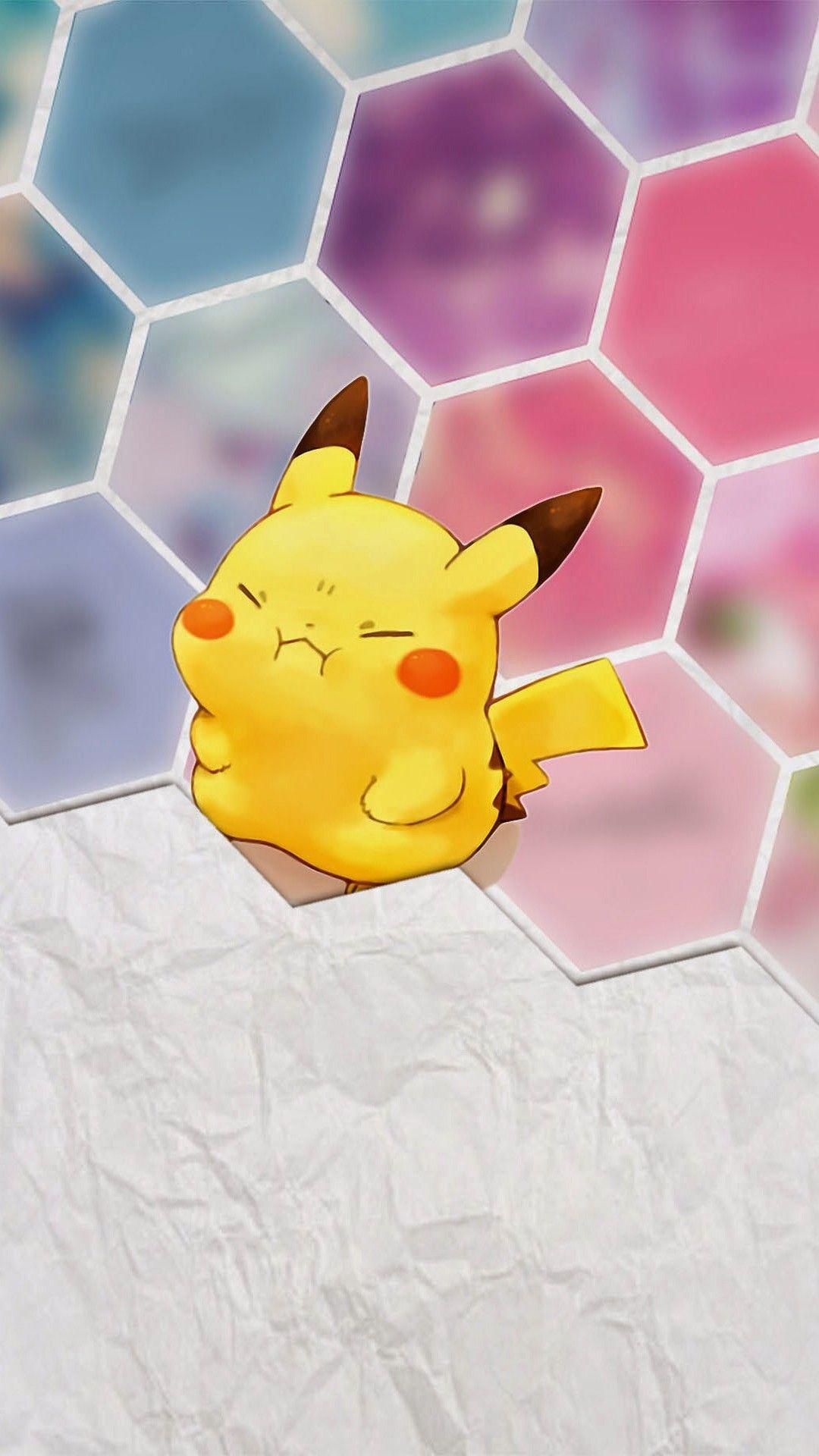 Hình nền Pikachu dễ thương miễn phí 1080x1920 Wide tại Phim Monodomo