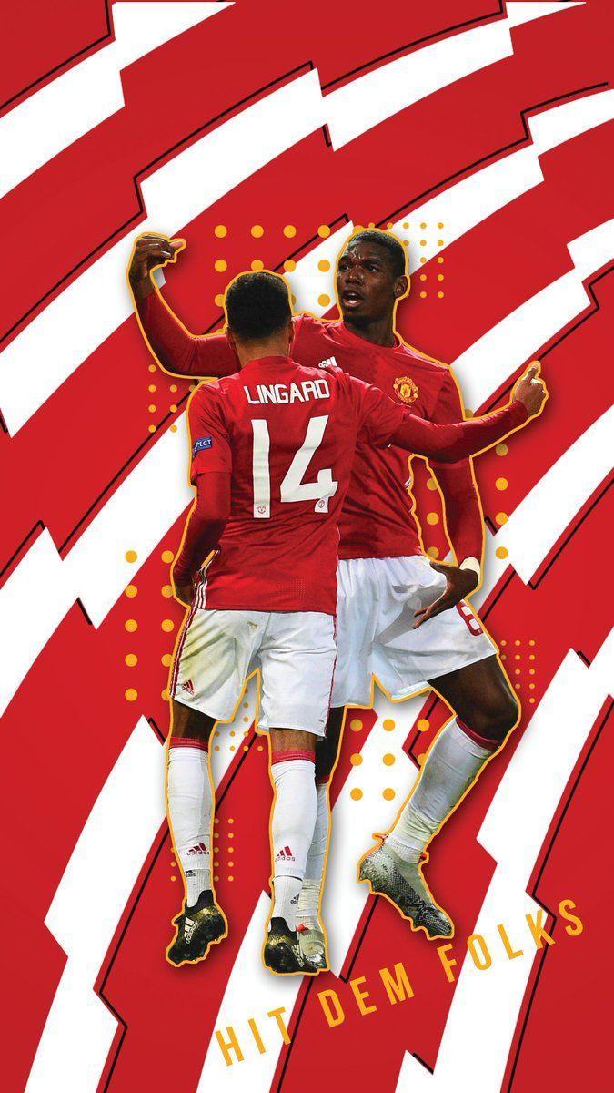 675x1200 Footy Wallpaper Lingard & Paul Pogba Hit Dem