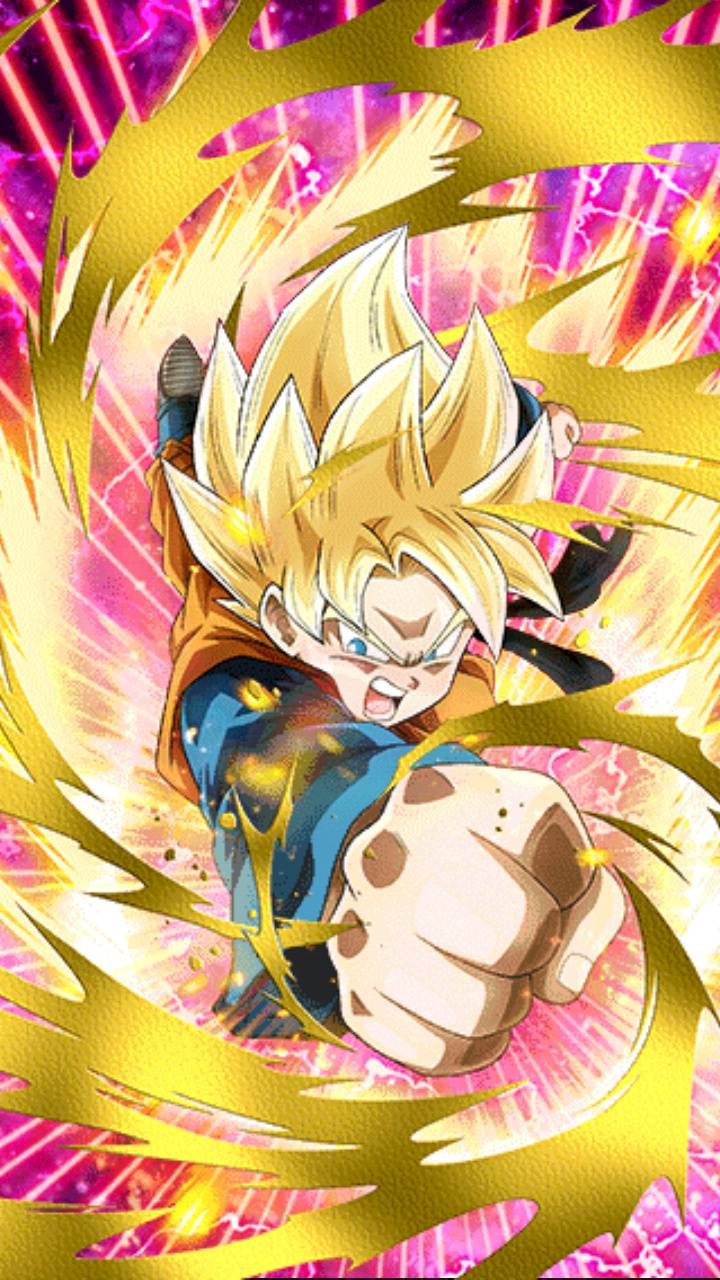 720x1280 Super saiyan Goten wallpaper