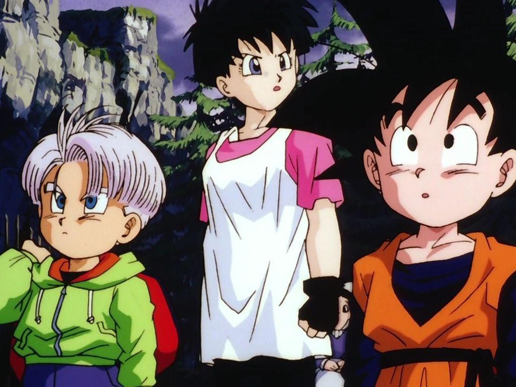 1024x768 Dragonballzuncuthd- Trunks Videl Goten Wallpaper Bc7p