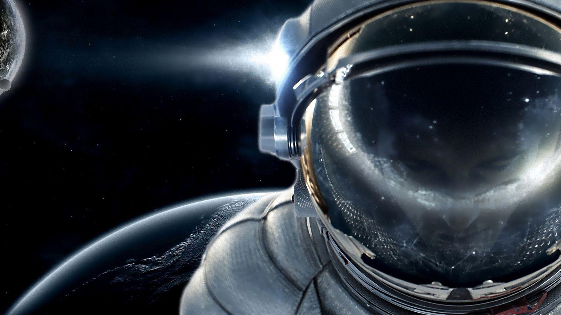 1920x1080 Astronaut Wallpaper. Lonely Astronaut