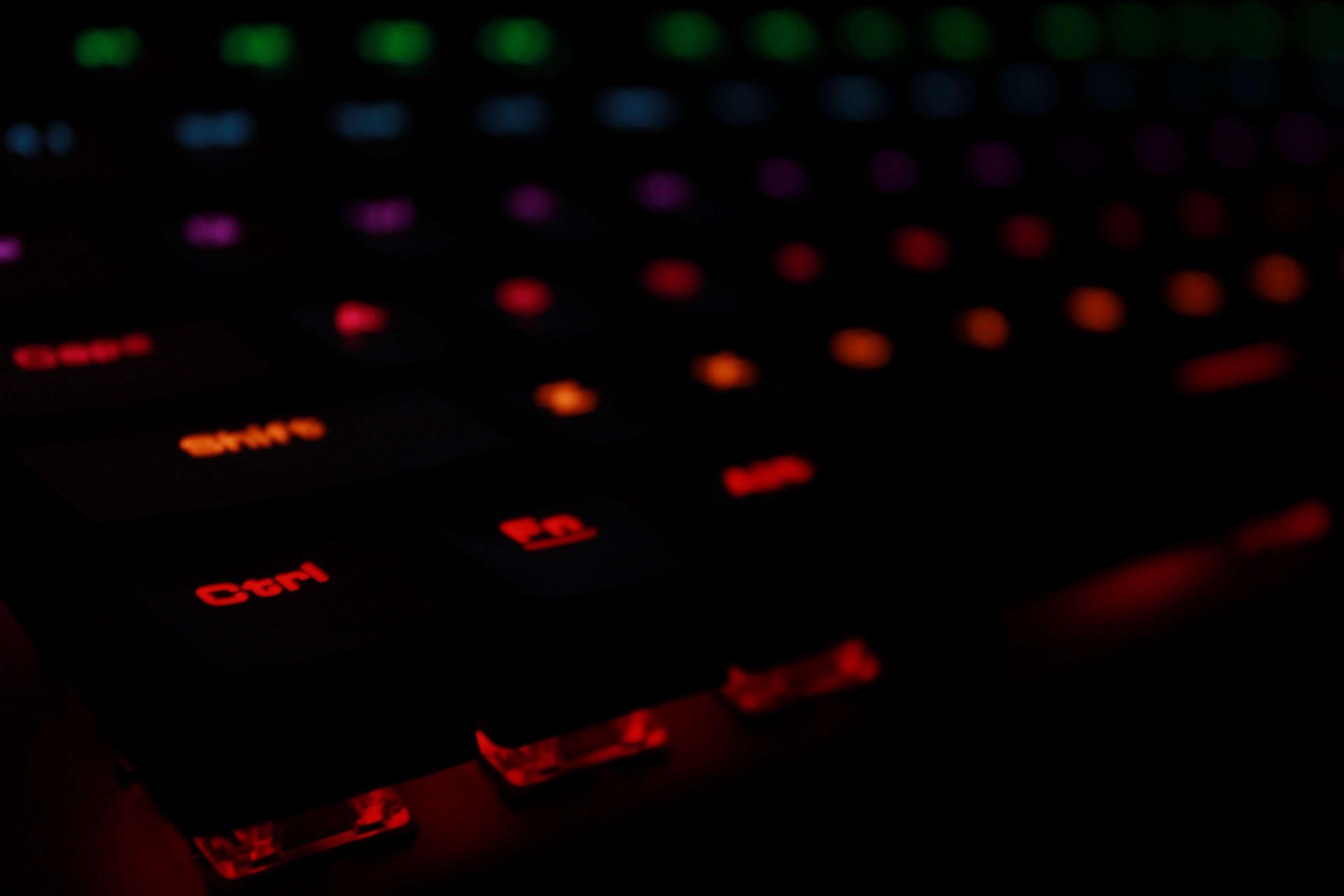 3840x2560 Red And Black Gaming Wallpaper
