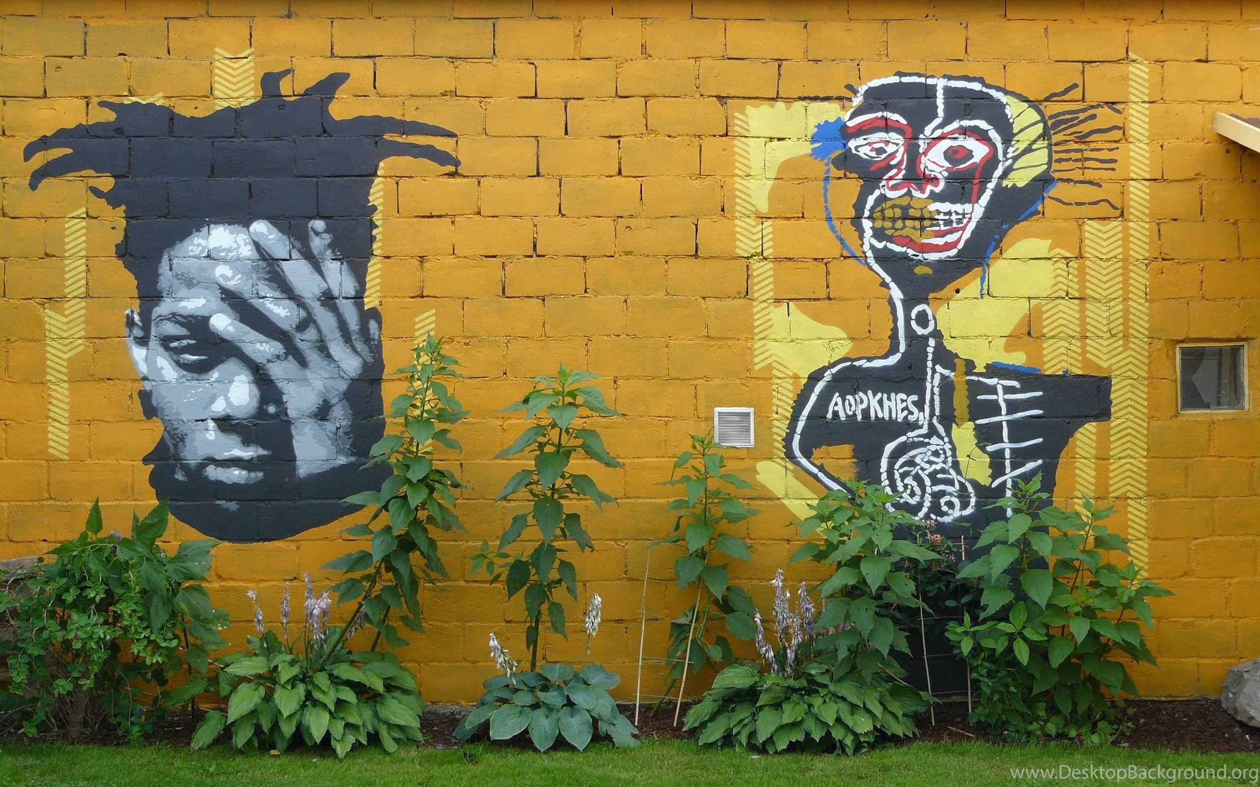 Download JeanMichel Basquiat expresses creativity through his iconic art  Wallpaper  Wallpaperscom