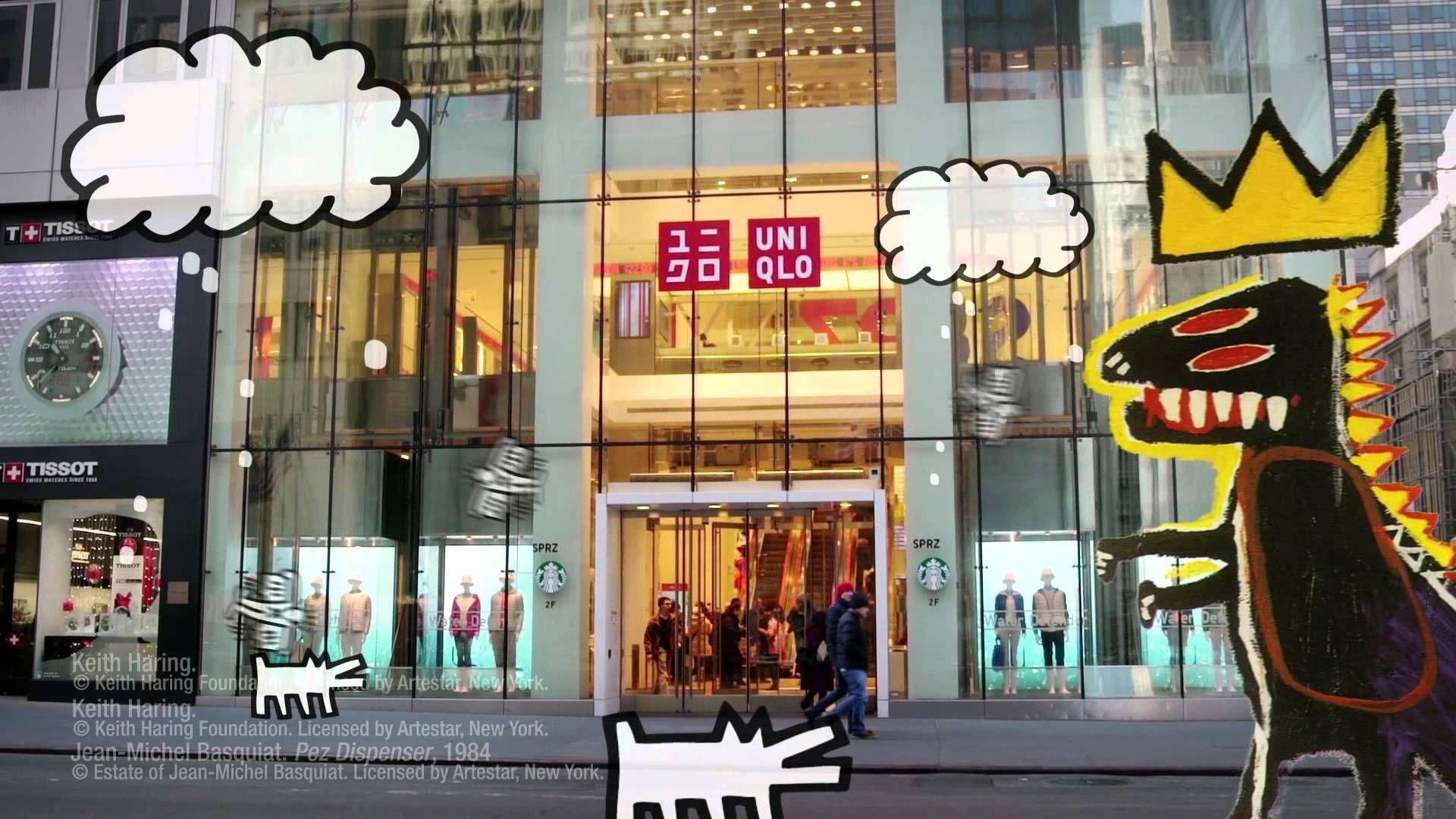 1920x1080 Res: 1920x UNIQLO. SPRZ NY Keith Haring & Jean Michel