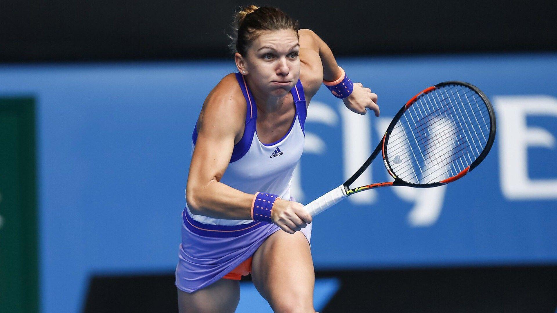 1920x1080 Female Tennis Player Simona Halep Wallpaper