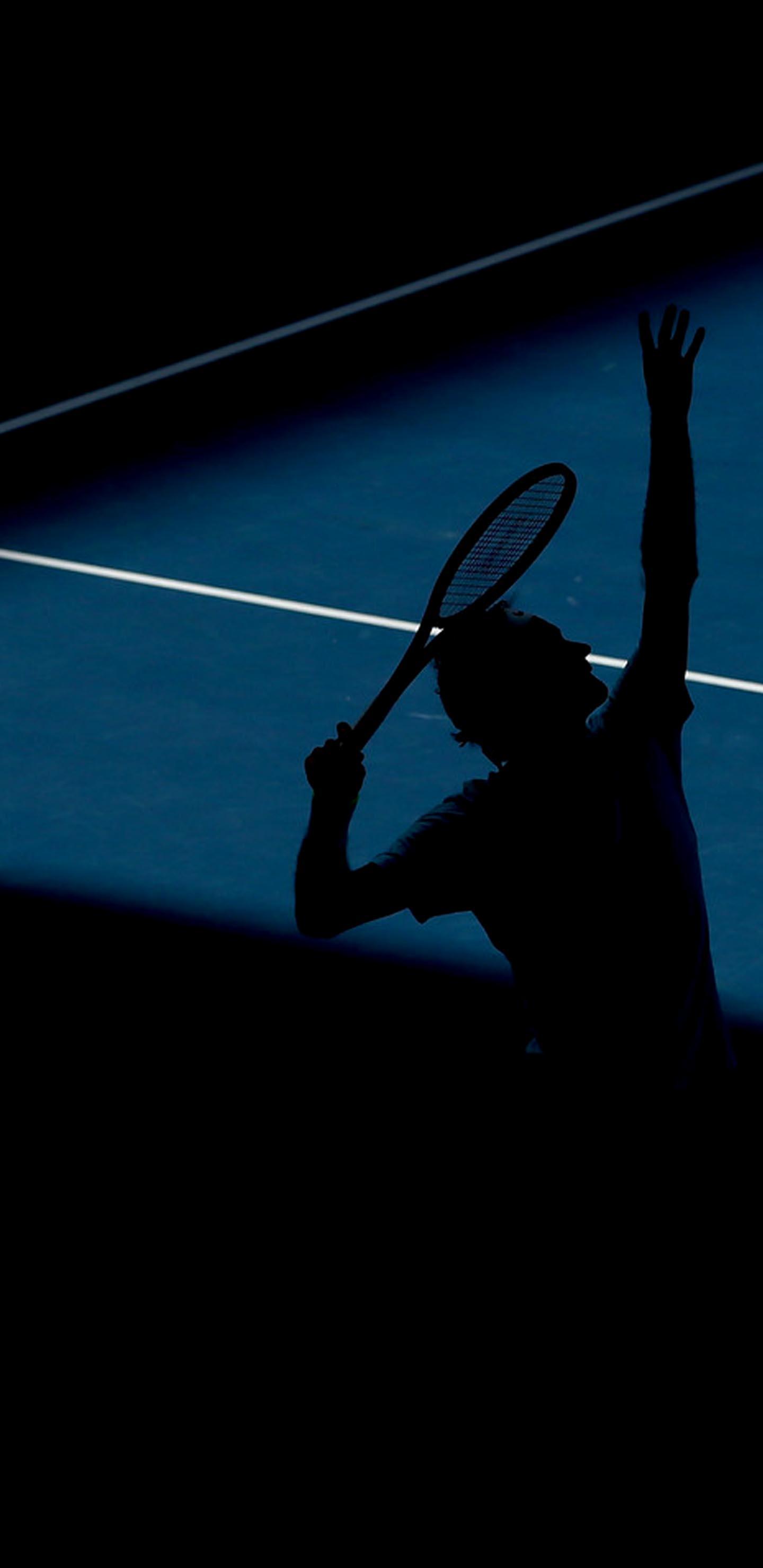 1440x2960 The King Of Tennis [S10] Galaxy S10 Hole Punch Wallpaper