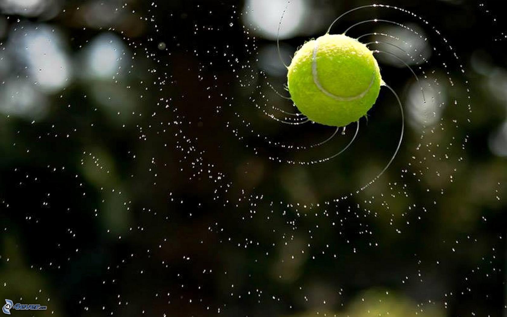 1680x1050 Tennis ball