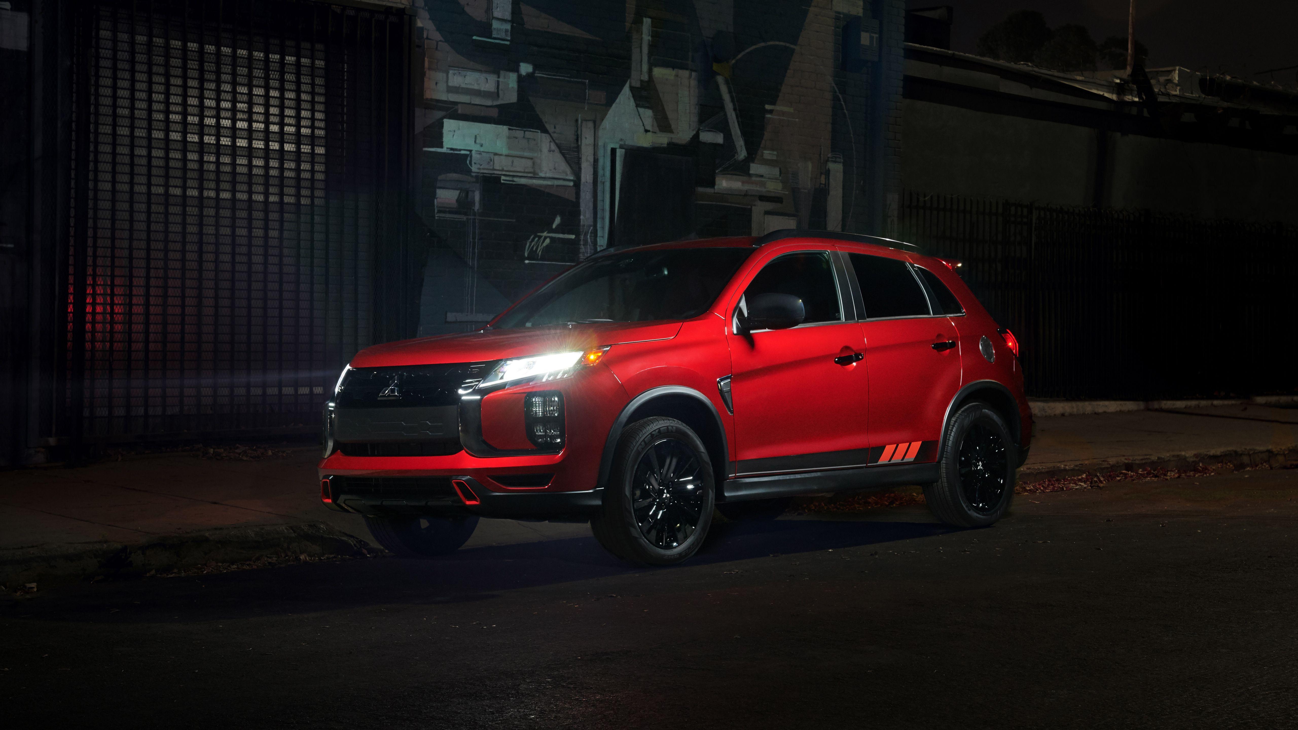 5120x2880 Mitsubishi Outlander Sport Black Edition 4K Wallpaper Car Wallpaper