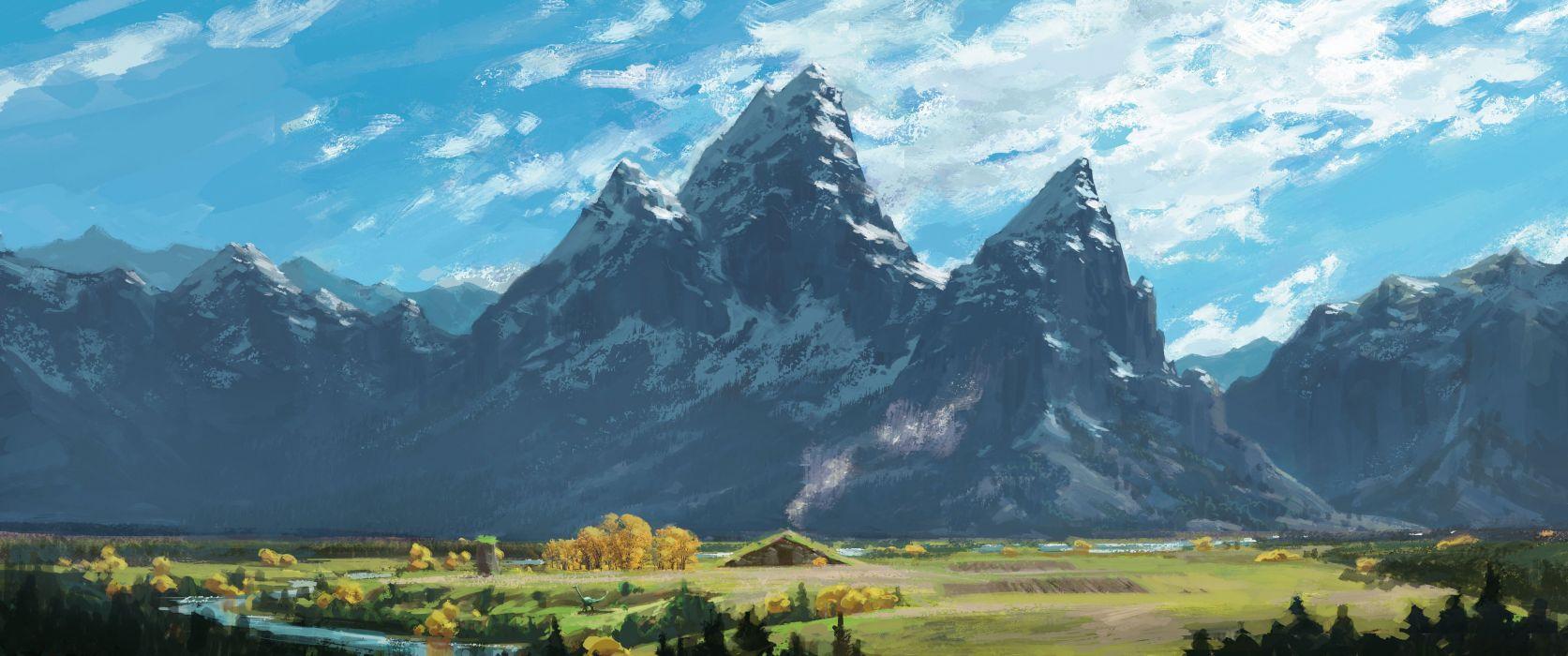 1673x700 GOOD DINOSAUR animation fantasy cartoon family comedy adventure