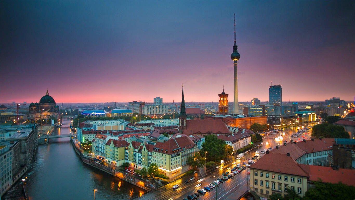 1366x768 Computer Berlin Wallpaper, Desktop Background 1366x768 Id