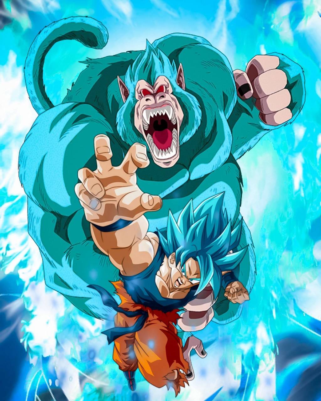 Goku Ssb Vs Goku Ssj Dragon Ball Z Dragon Ball Super Art Dragon Ball Sexiz Pix 2989