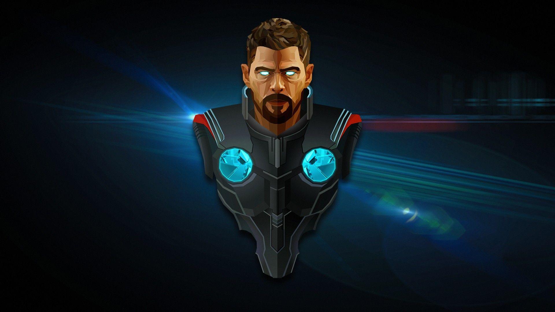 1920x1080 Wallpaper Thor, Avengers: Infinity War, Marvel Comics, HD