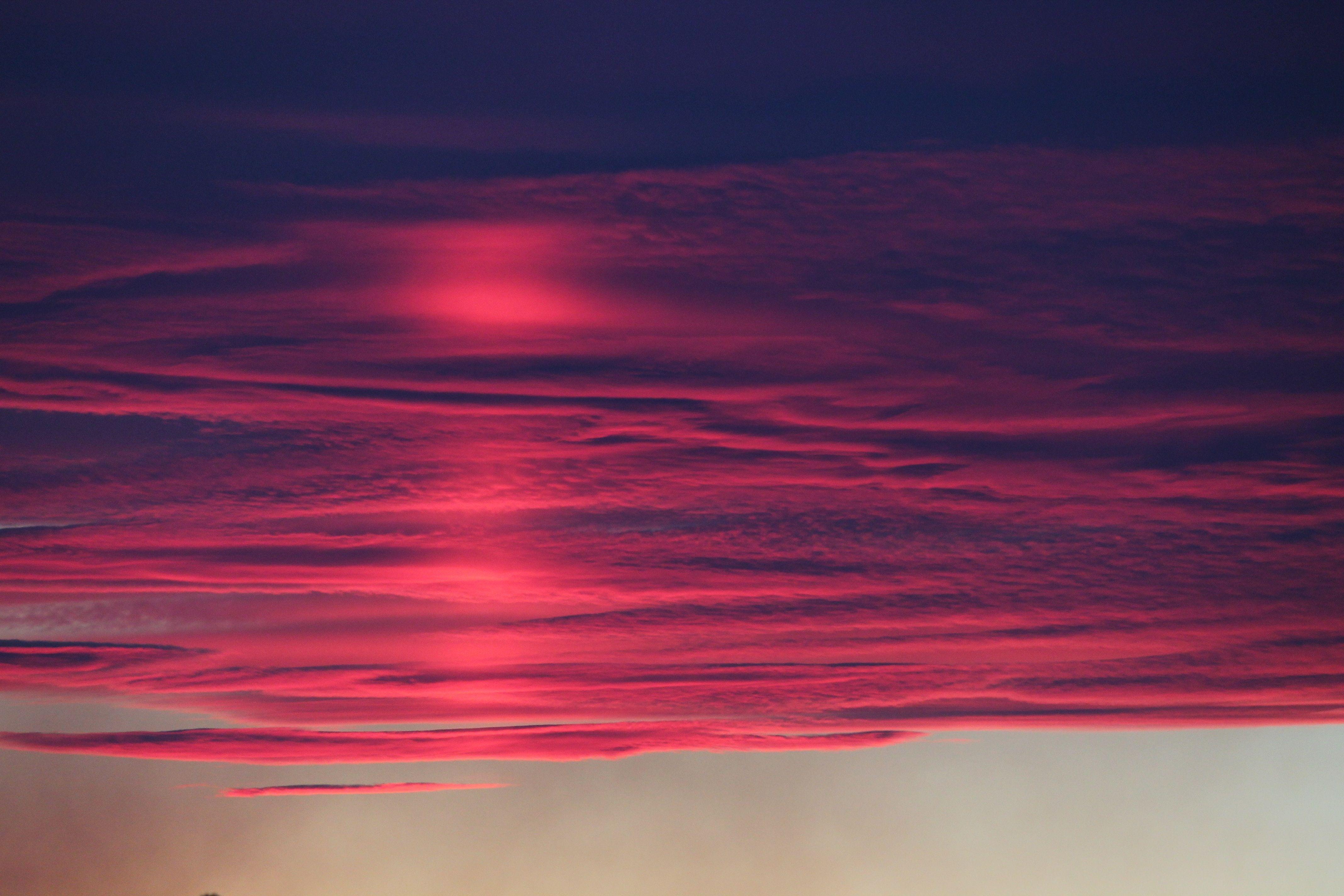 4272x2848 Wallpaper Red Sky, Pink clouds, 4K, Nature