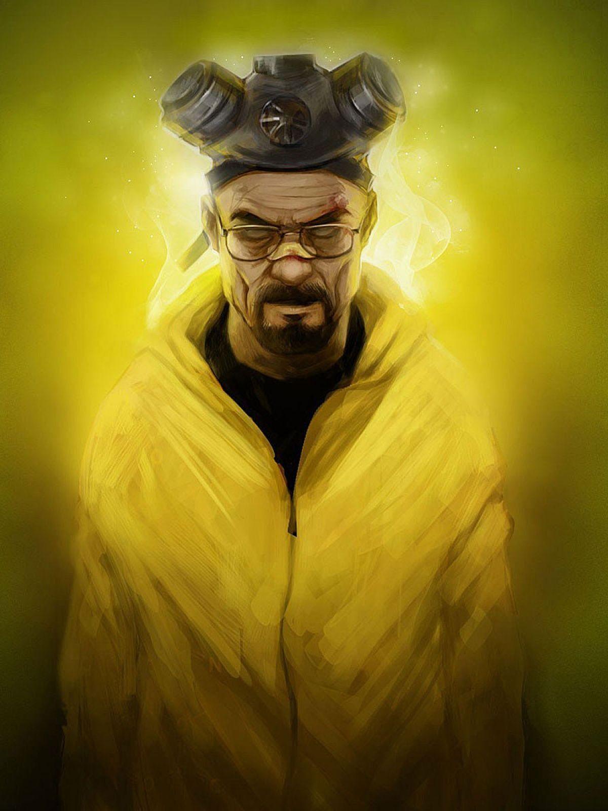 1200x1600 Breaking Bad Art Mobile Wallpaper