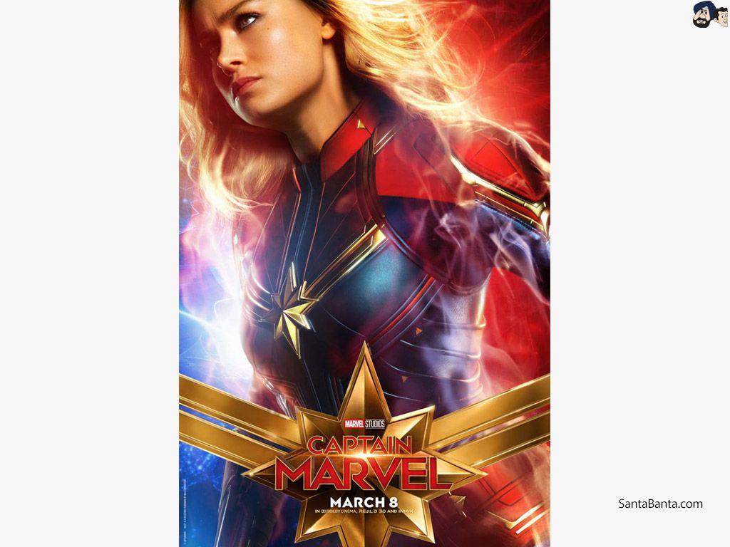 1024x768 Captain Marvel Movie Wallpaper