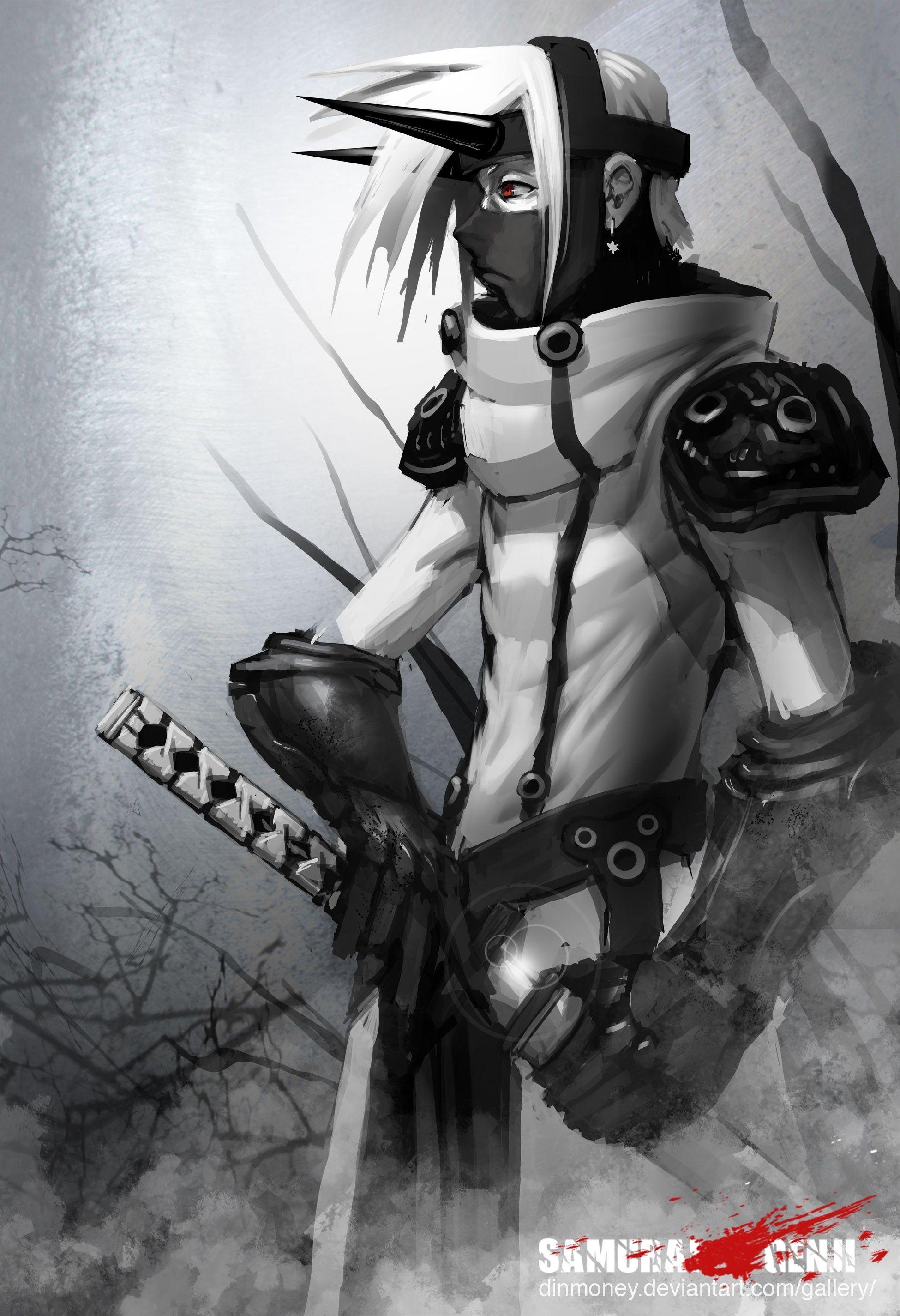 1950x2850 Ninja Art Wallpaper