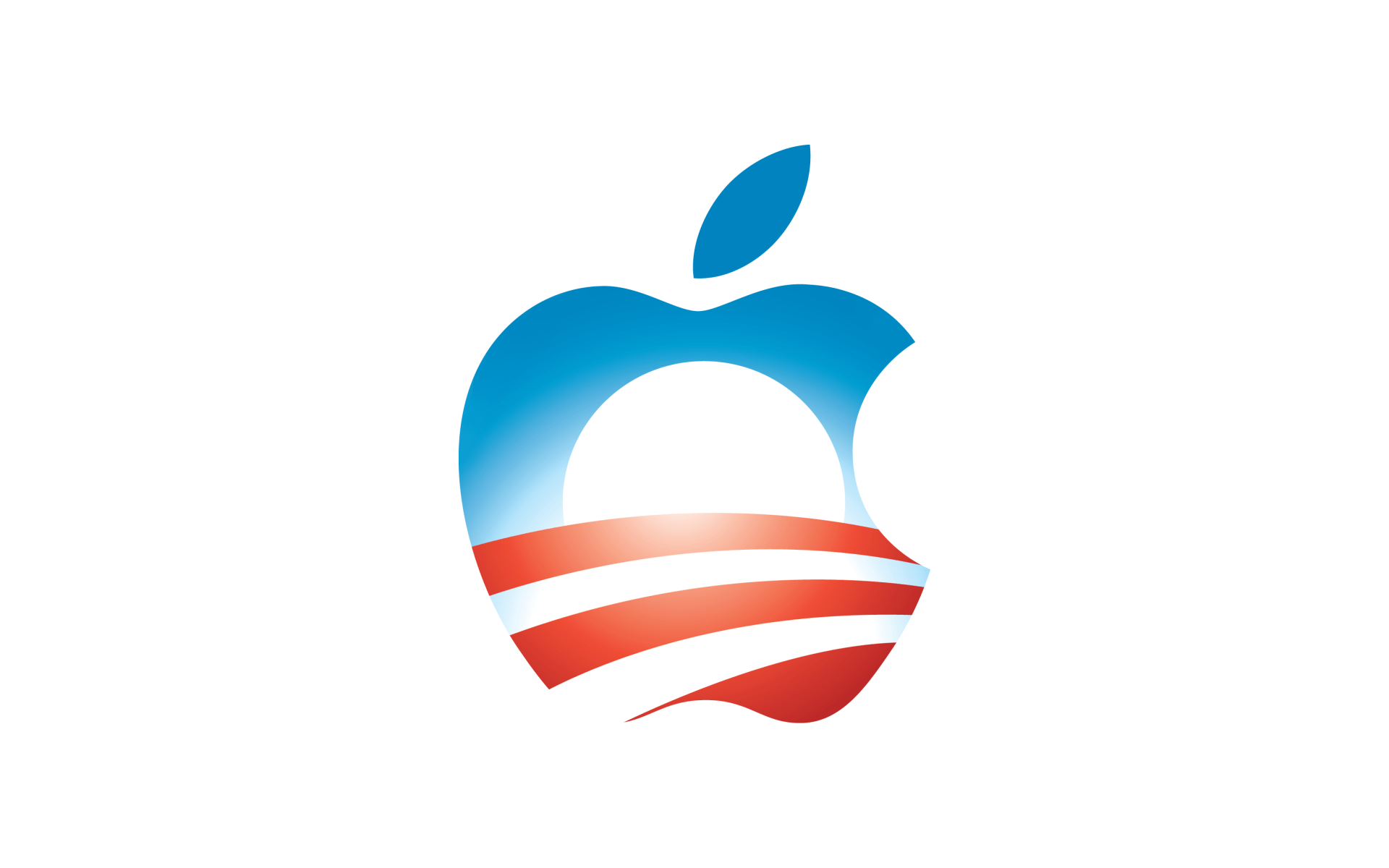 1920x1200 Free download image white apple wallpaper posted obama