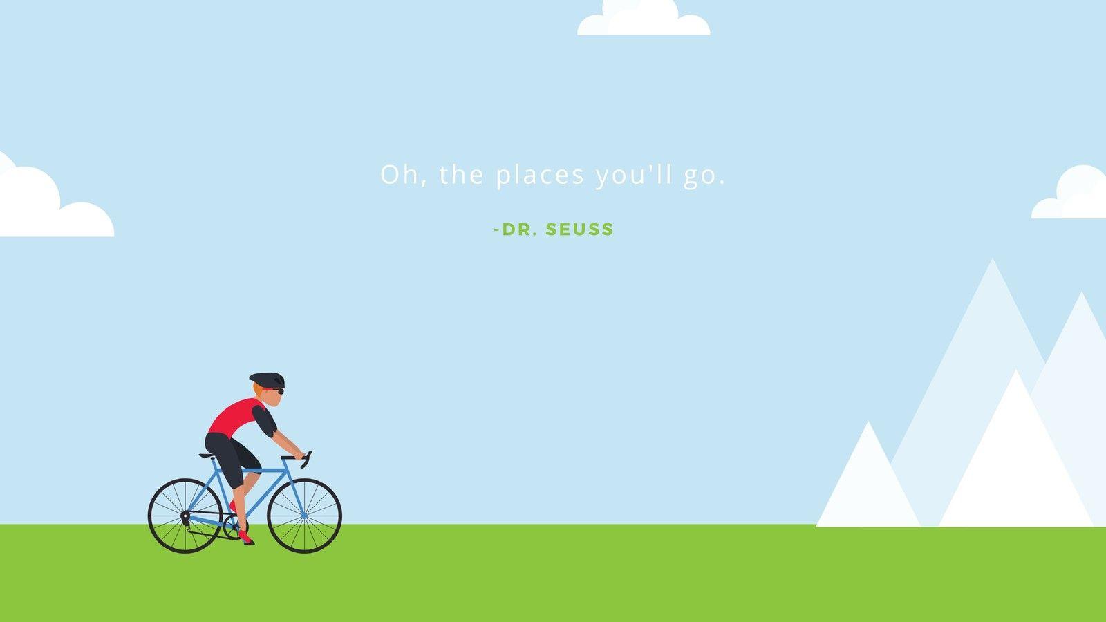 1600x900 Blue and Green Biker Creative Desktop Wallpaper