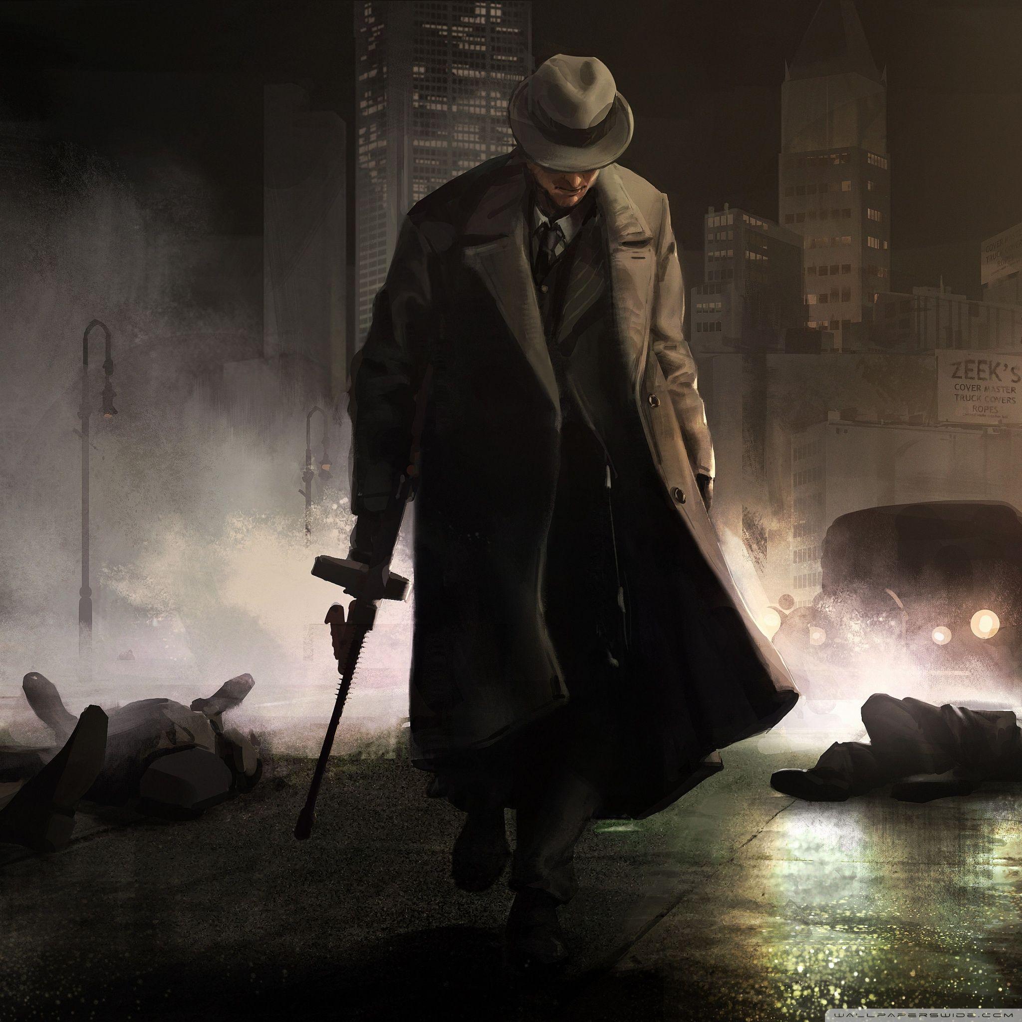 2048x2048 The Godfather Five Families Ultra HD Desktop Background Wallpaper