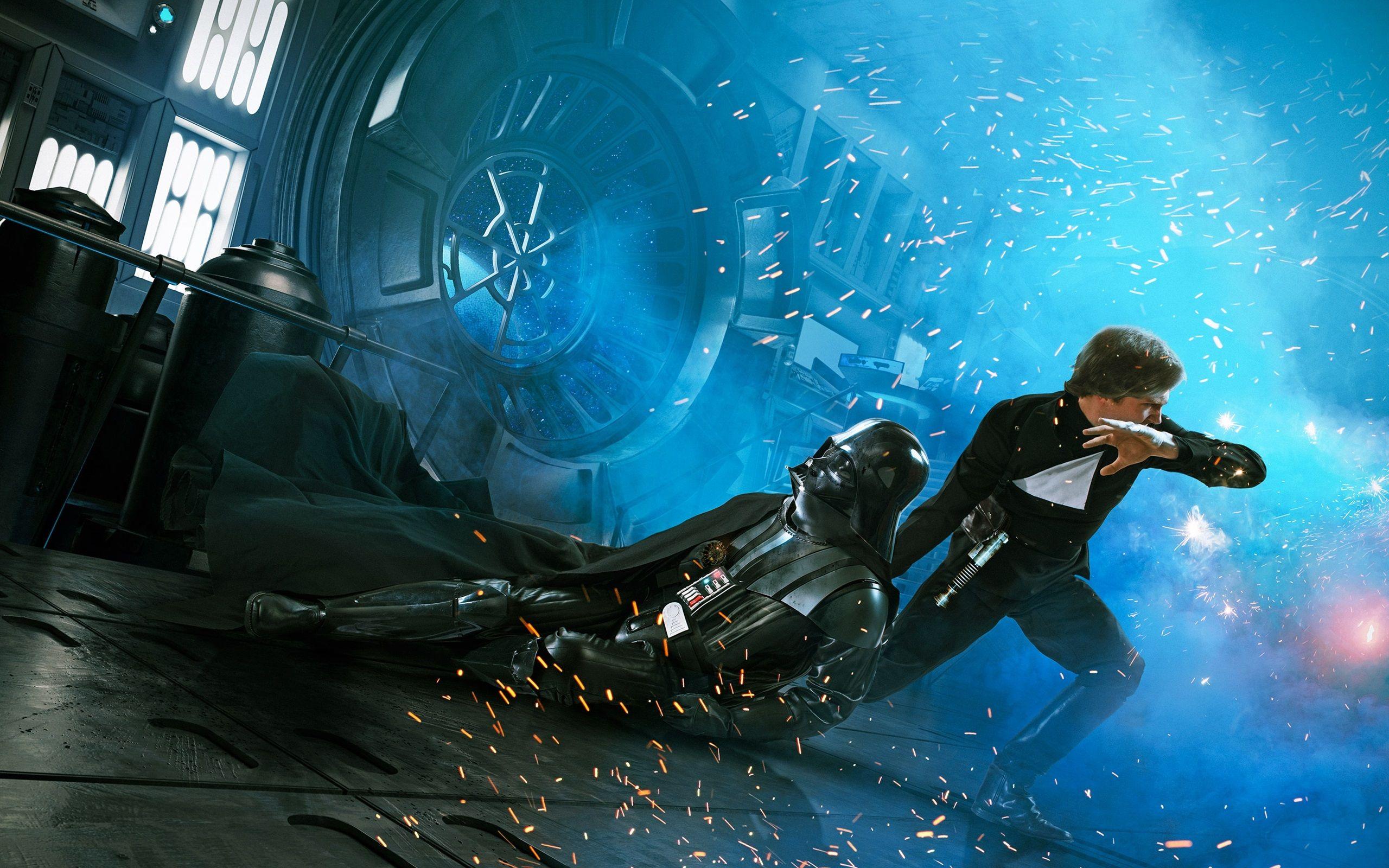2560x1600 Wallpaper Star Wars, Darth Vader, Luke Skywalker 2560x1600 HD