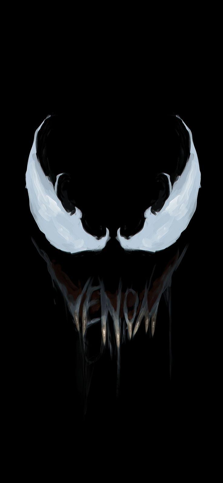 736x1593 Awesome Wallpaper Minimal, Venom, Super Villain, Art, 1125x2436