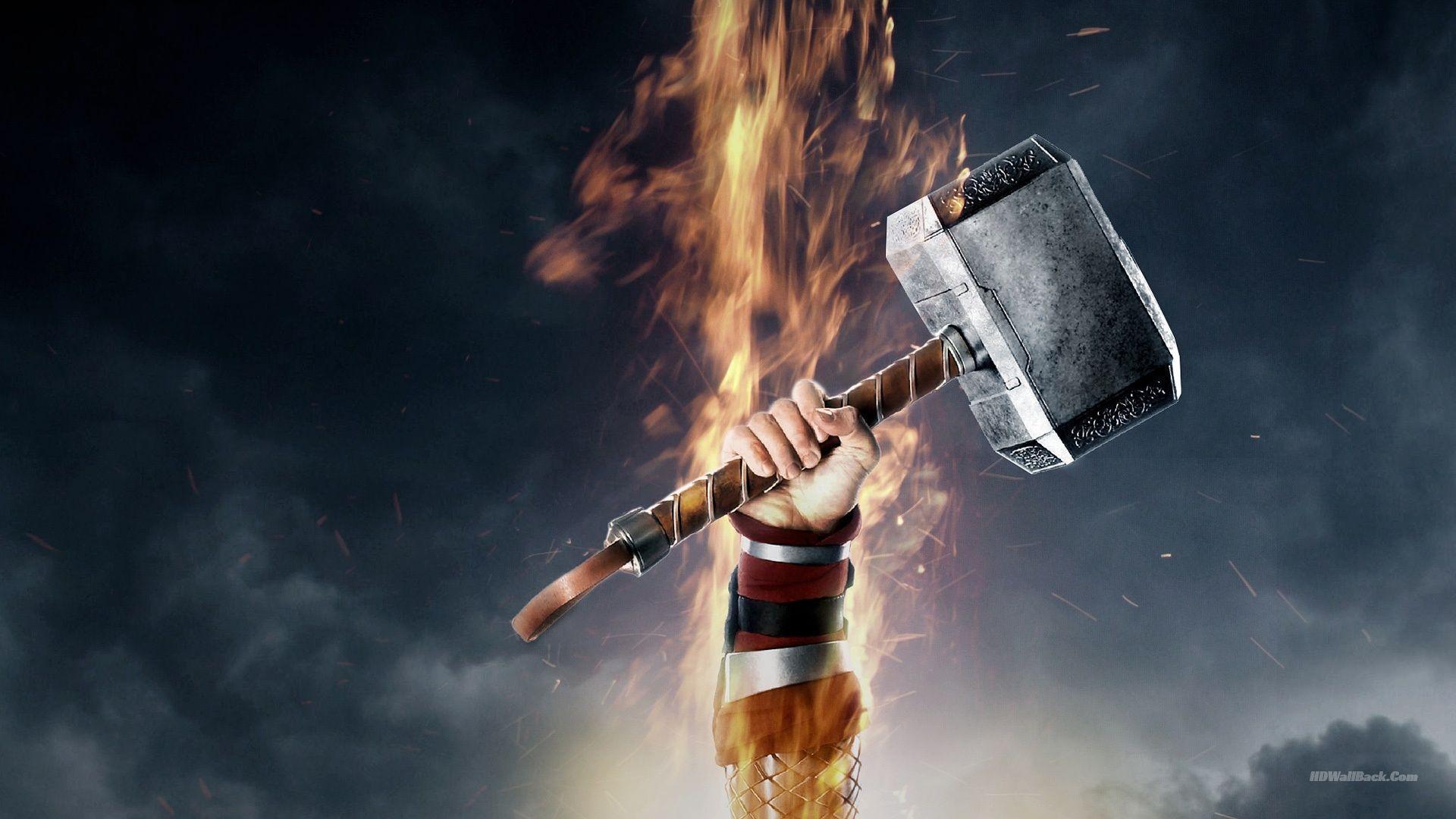 1920x1080 Thor 3D Wallpaper