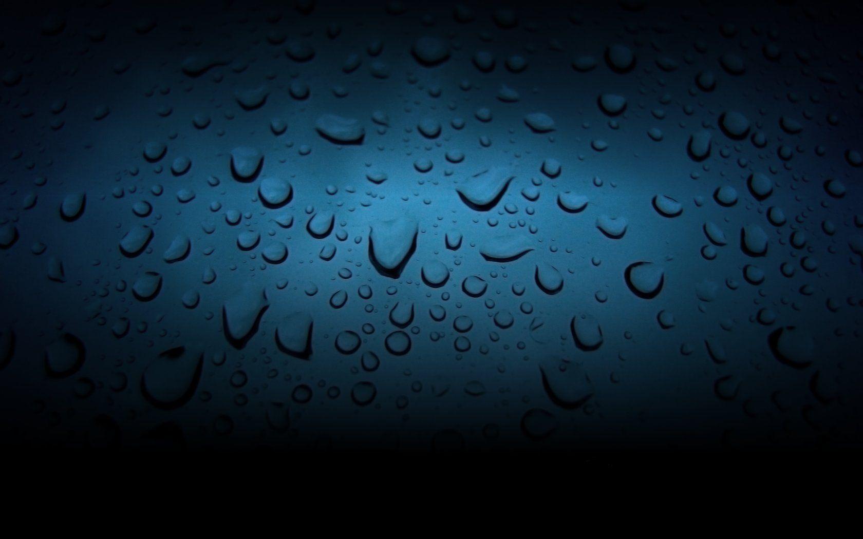 1680x1050 Wet water drops condensation rain on glass wallpaperx1050