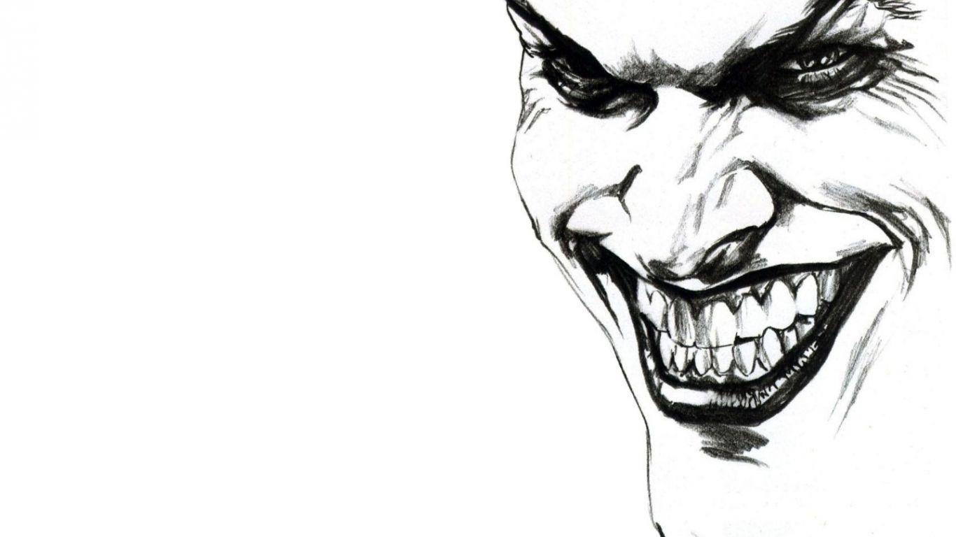 1366x768 Free download Cool Joker Smile Wallpaper Image Wallpaper