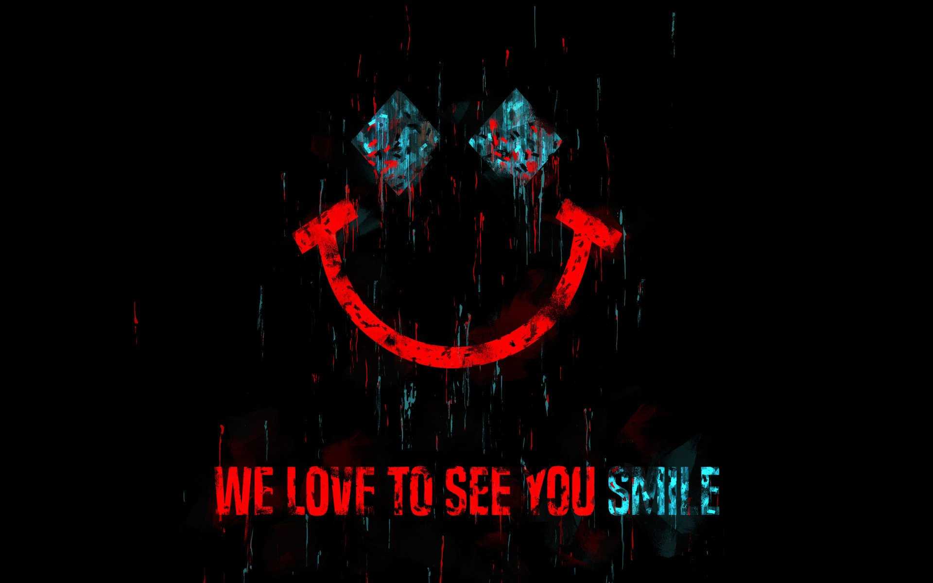 1920x1200 Joker Smile Wallpaper