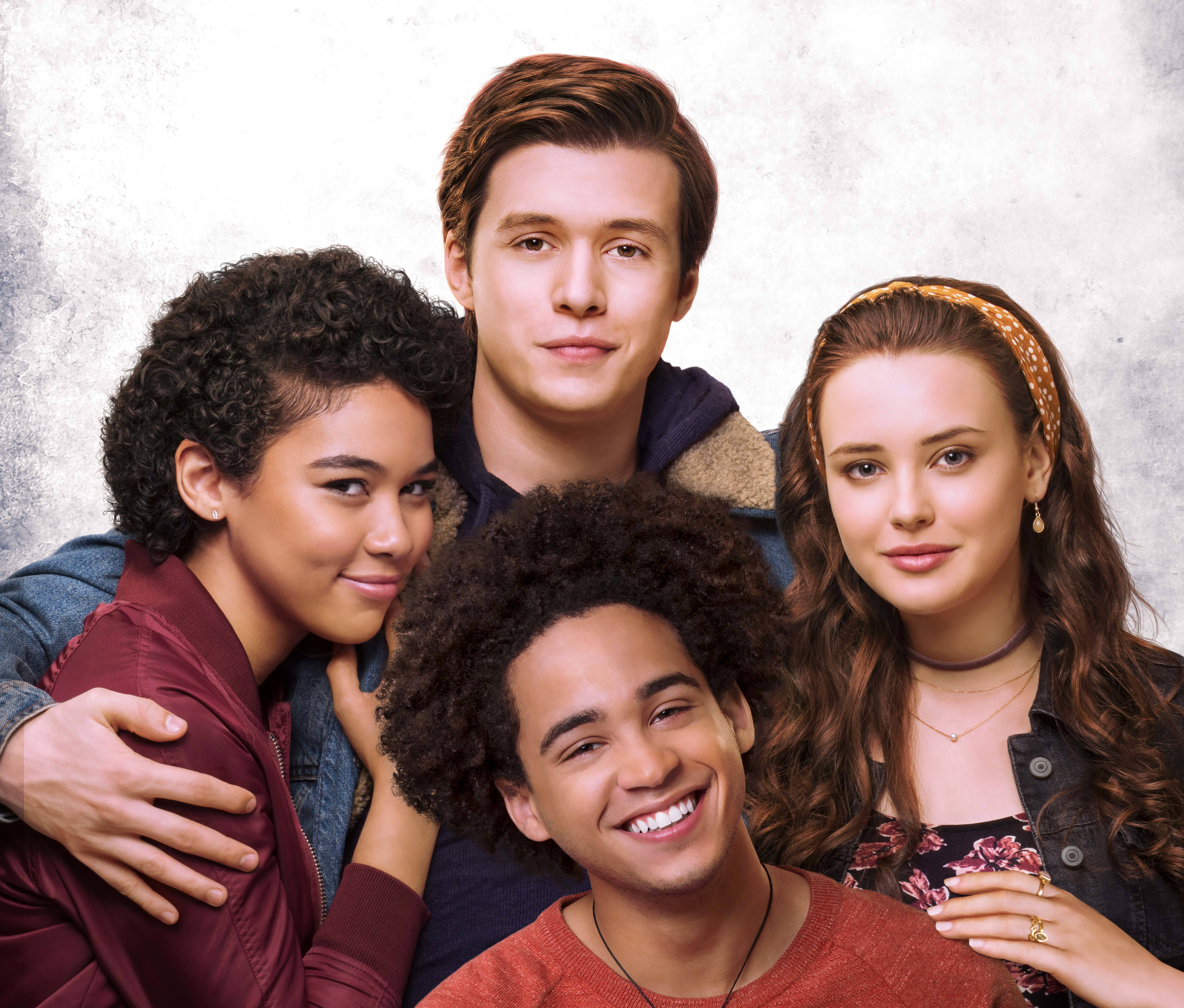 6912x5885 Love, Simon 2018 Nick Robinson and Katherine Langford Movie