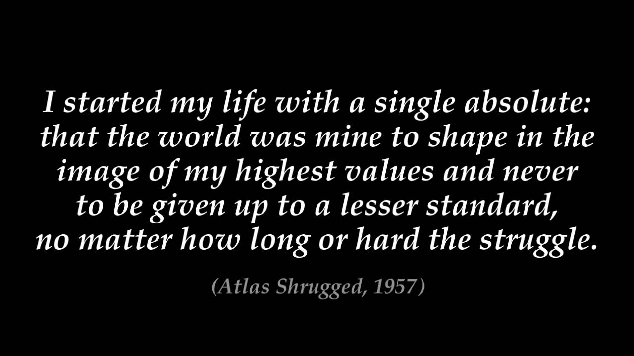 1280x720 Ayn rand quote wallpaperx720