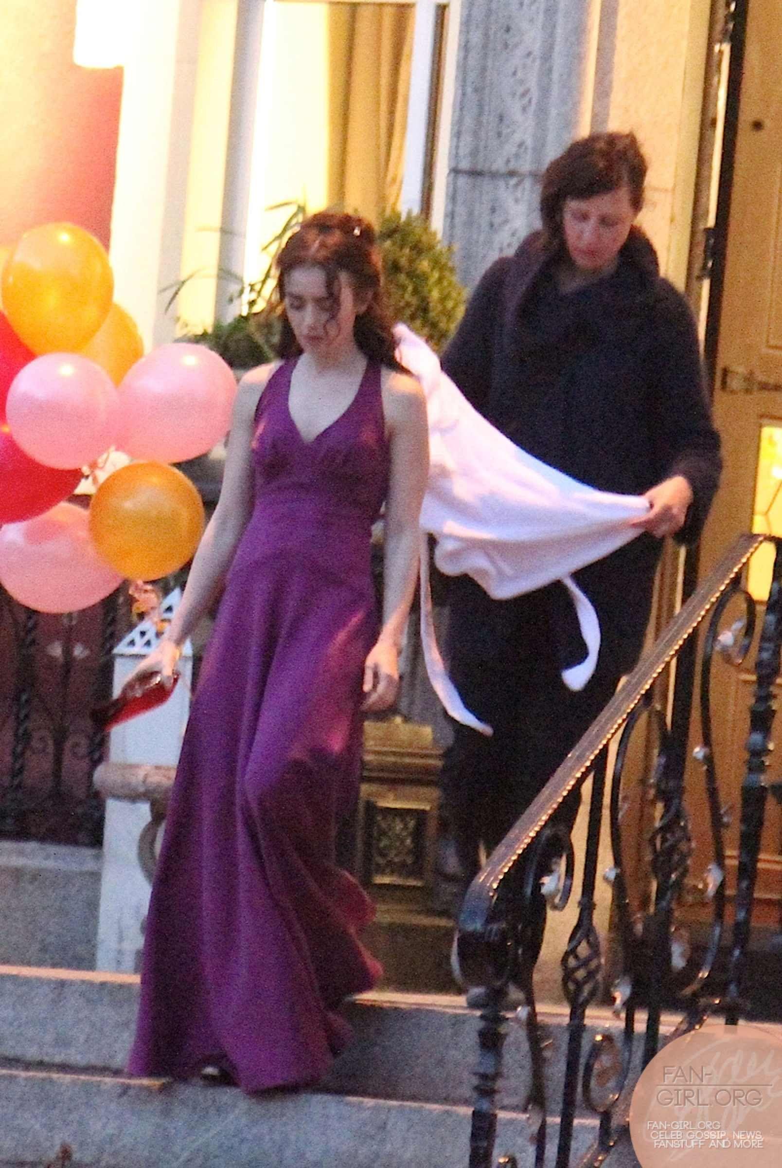 1608x2400 Lily filming Love, Rosie in Dublin, Ireland 22nd May 2013