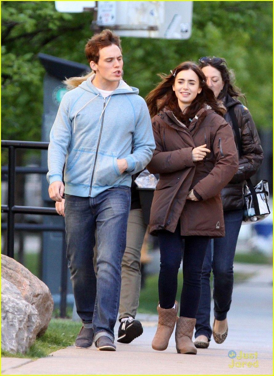 890x1222 love rosie lily collins. Lily Collins & Sam Claflin Spotted On