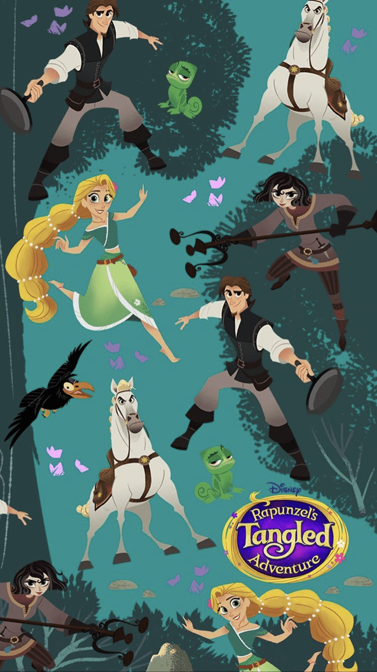 750x1334 Rapunzel's Tangled Adventure wallpaper. Tangled wallpaper, Disney