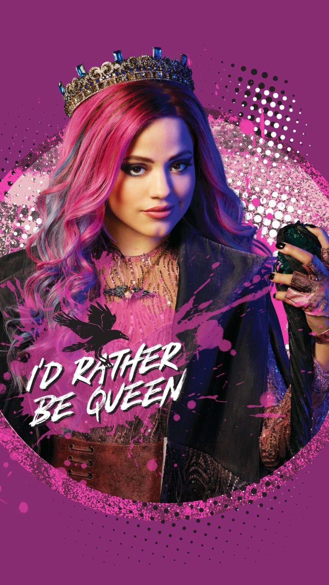 1080x1920 Disney Descendants 3 new mobile phone wallpaper. Disney