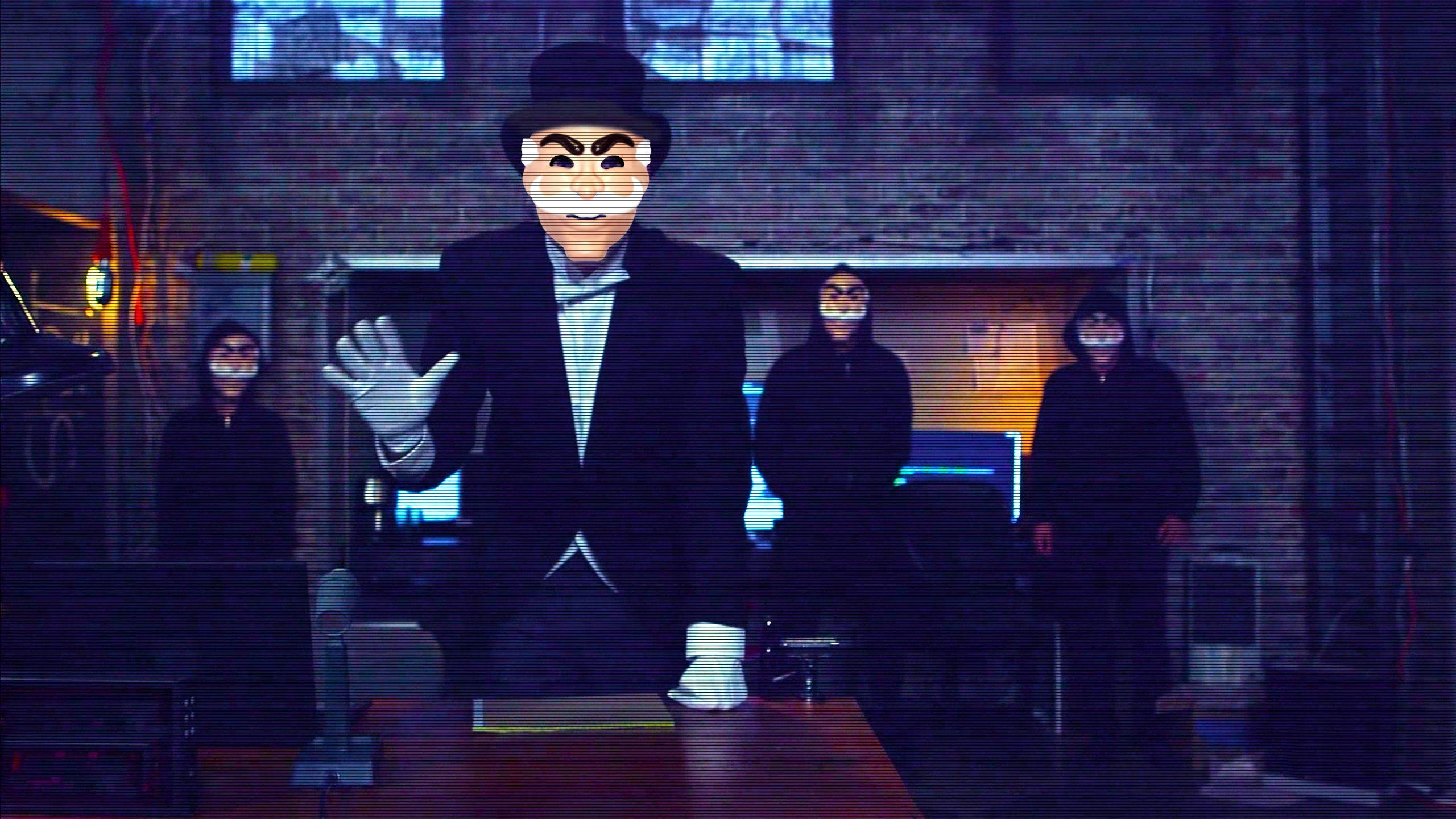 2560x1440 JOIN FSOCIETY. HIDE YOUR FACE. SHOW YOUR POWER. Mr. Robot Blog