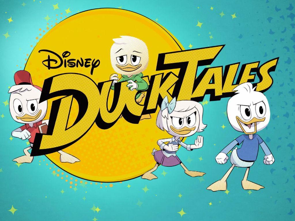 1024x768 Ducktales Logo Disney Channel