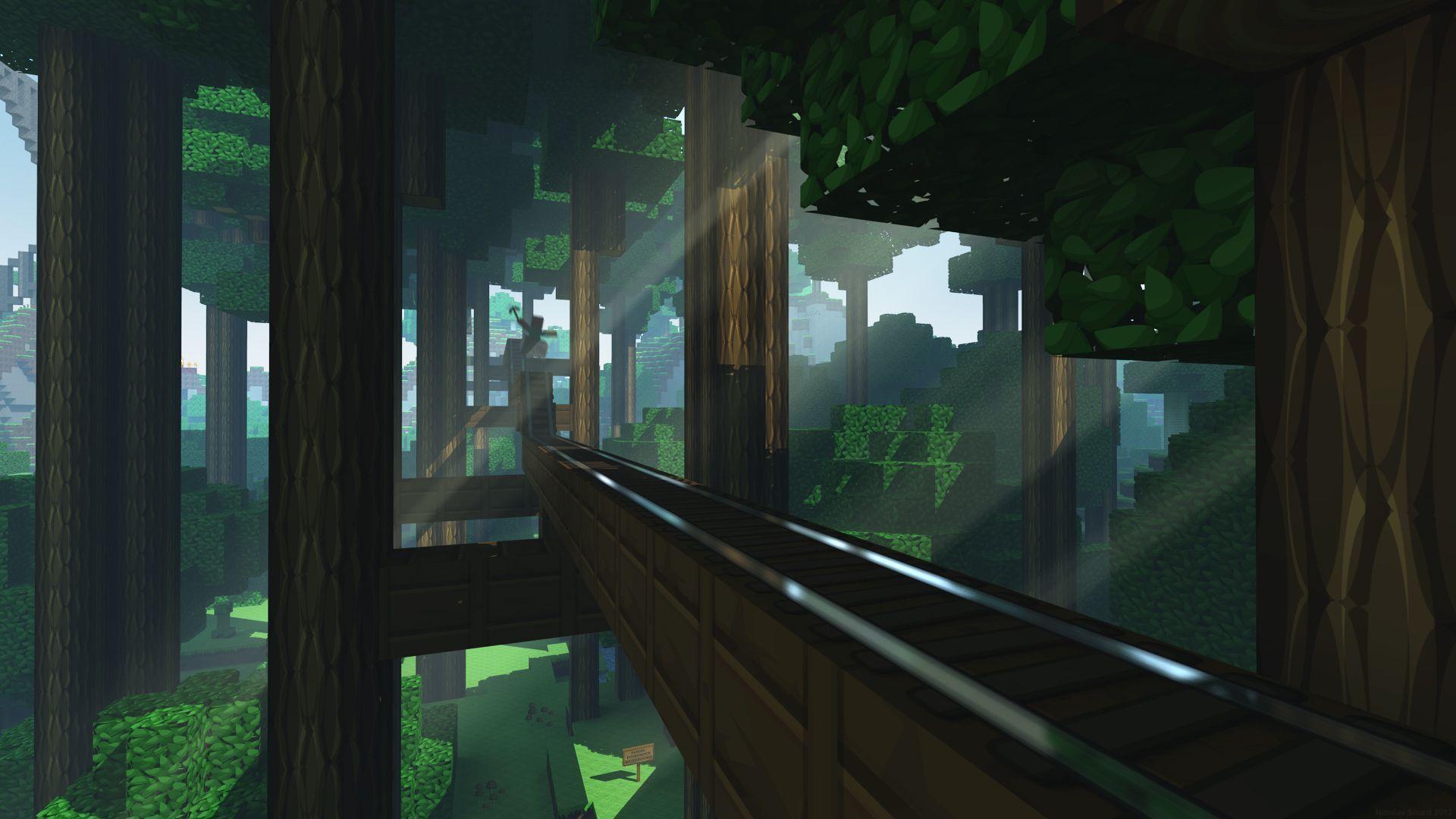 4K remake of the 2012 classic Minecraft wallpaper : r/Minecraft