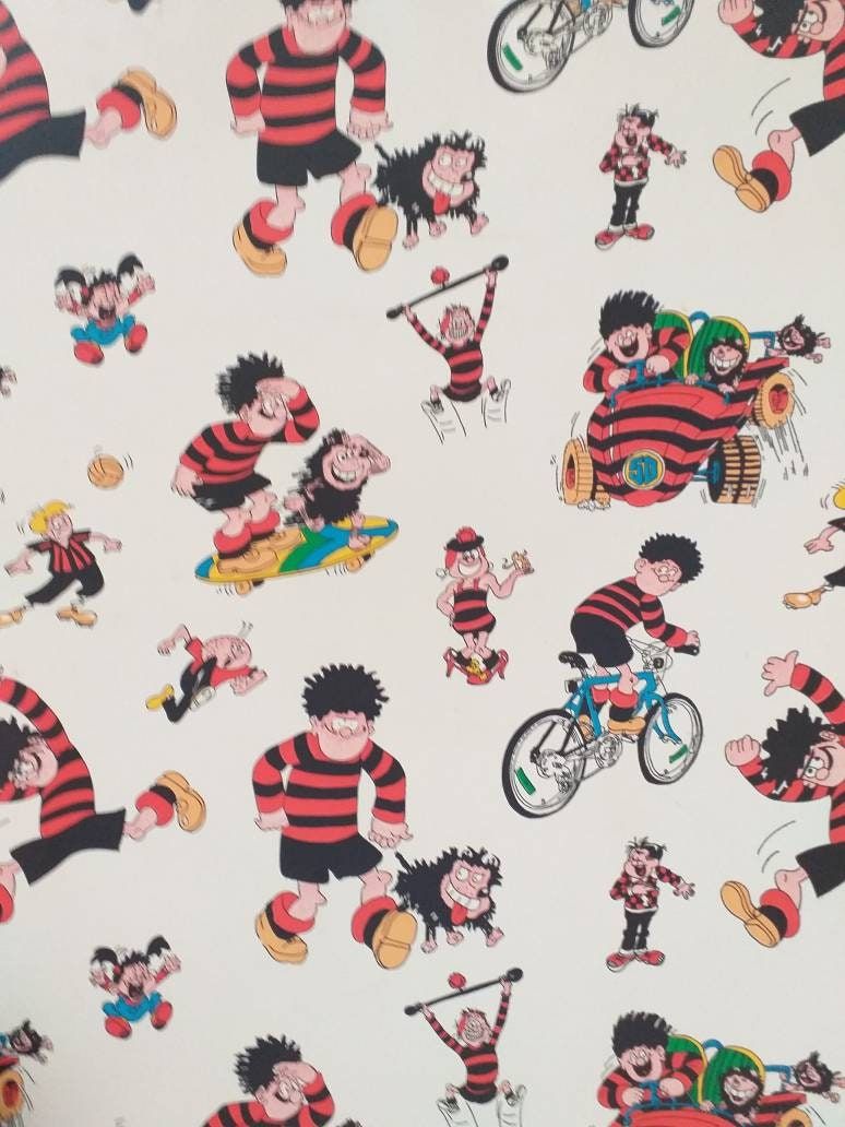 774x1032 Dennis the Menace Wallpaper. Dennis & Beano Character Wallpaper New Sealed 2013 Rolls Can Be Used for Wall Art, Emphera, Cards and Crafts To