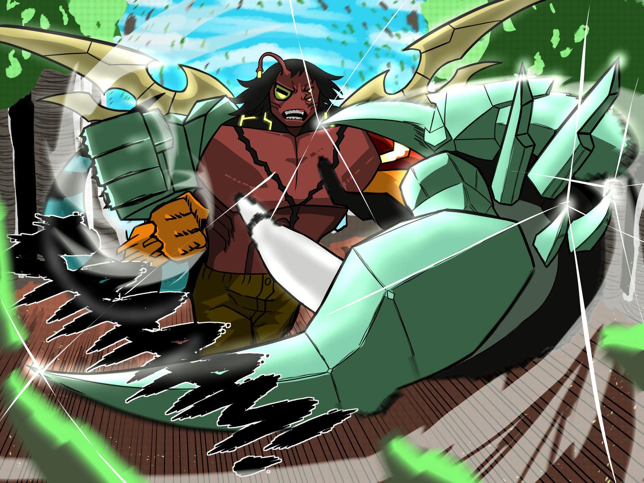 2048x1536 Diamondhead Vs Kevin 11 By Crashillust