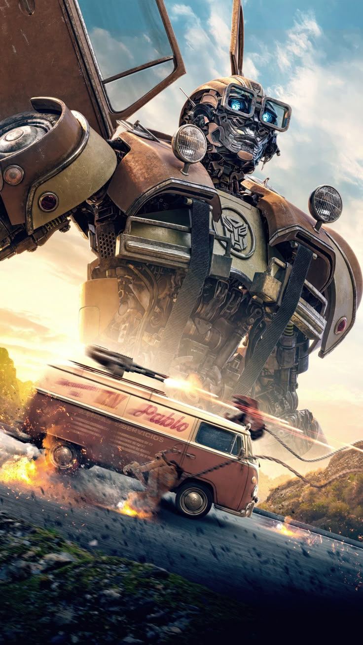 736x1308 Wheeljack Transformers Rise Of The Beasts Poster 5k