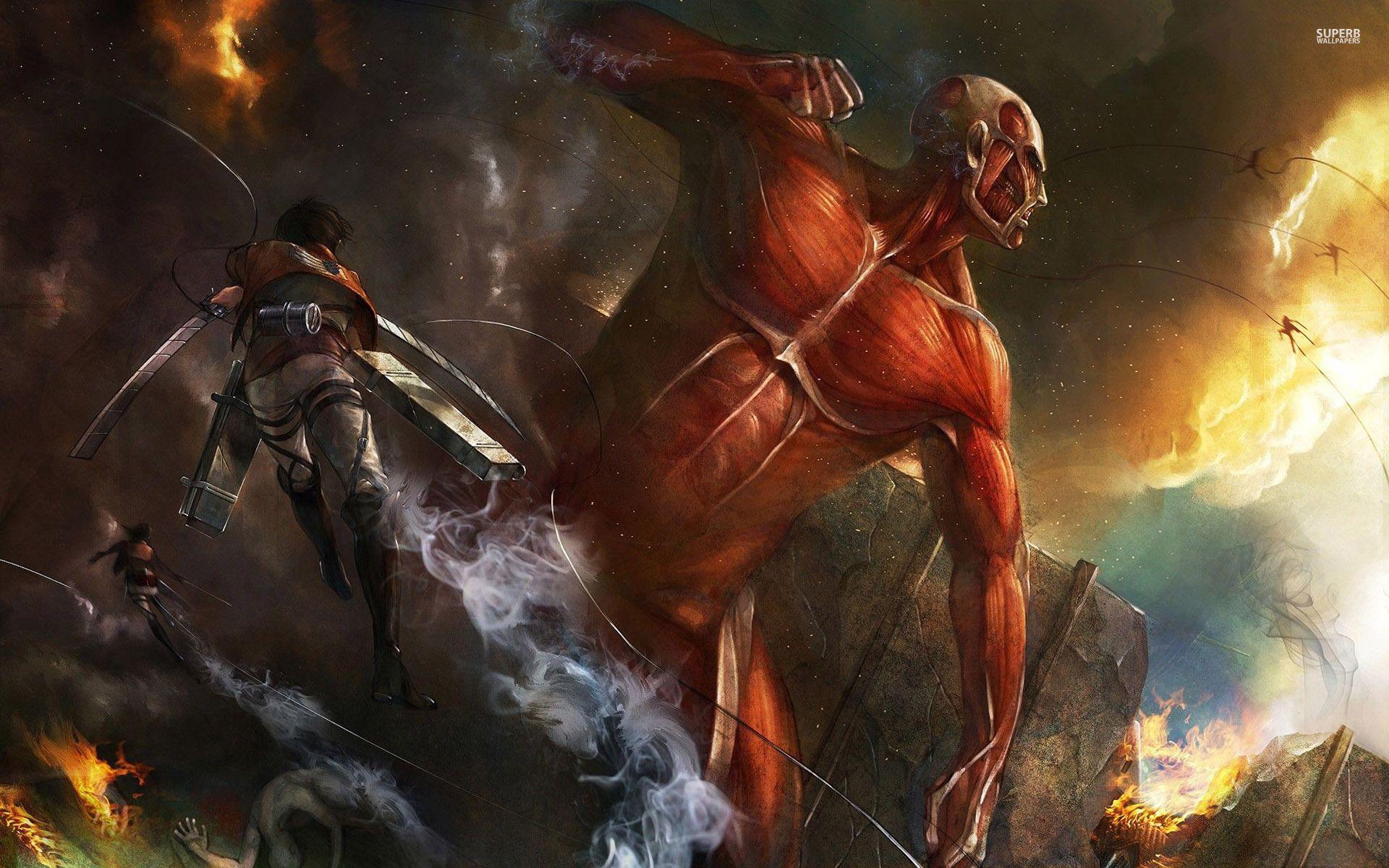 1920x1200 Attack on Titans Wallpaper on .