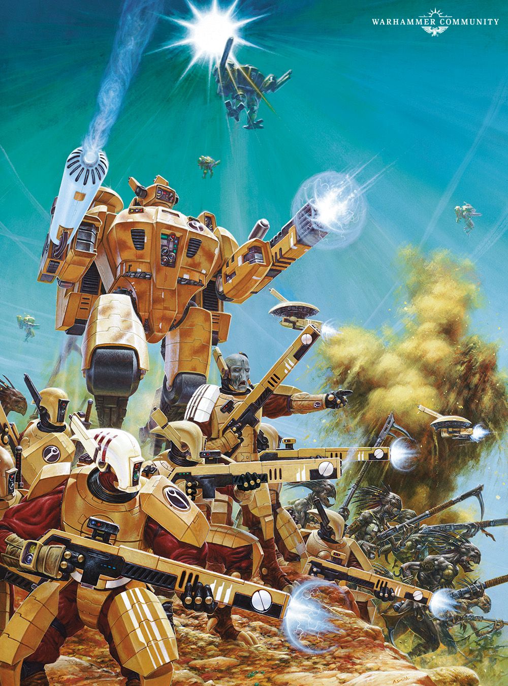 1000x1350 Warhammer artrs: T'au Empire