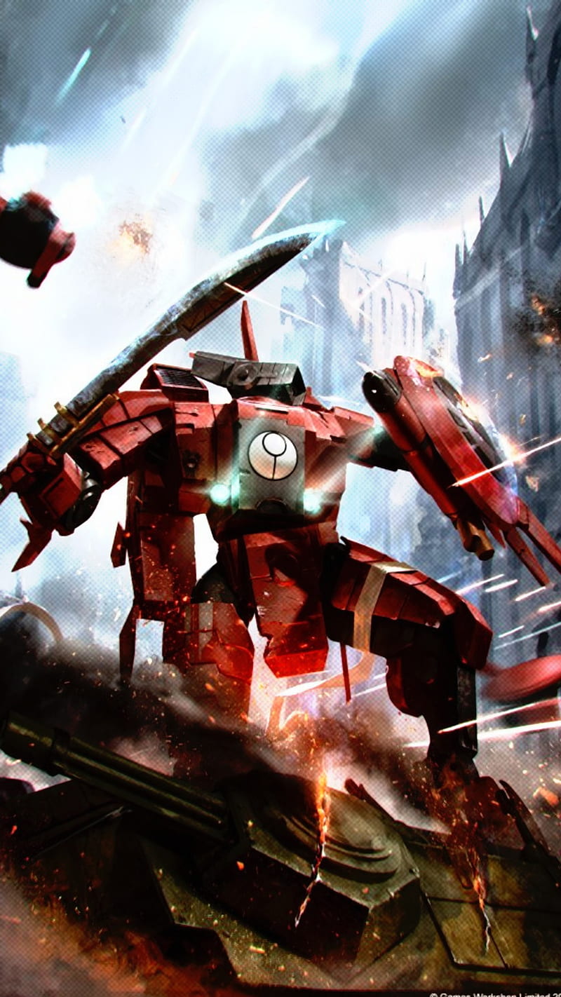 800x1422 Fairsight, cool, tau, warhammer, HD phone wallpaper