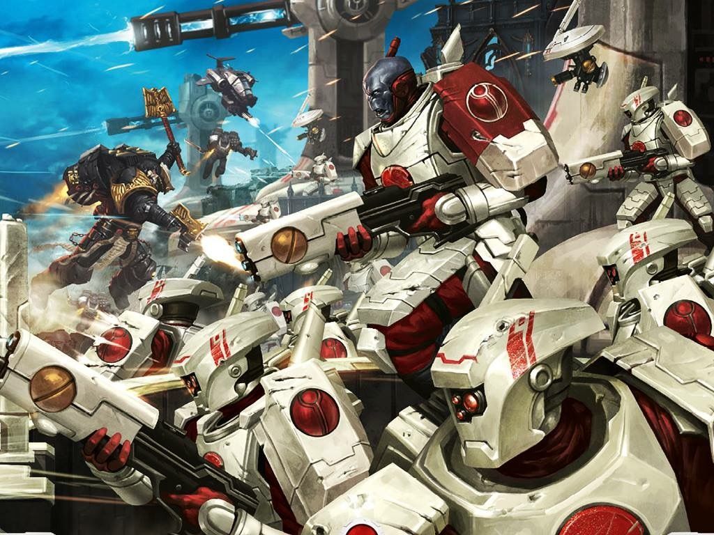 1024x768 Discover 10 T'au Empire and warhammer 40k planetary defense force ideas. tau empire humans, tau artwork, tau art and more