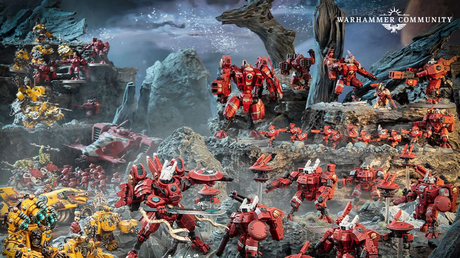 1920x1080 Warhammer 40K Boarding Patrol and Tau Preview