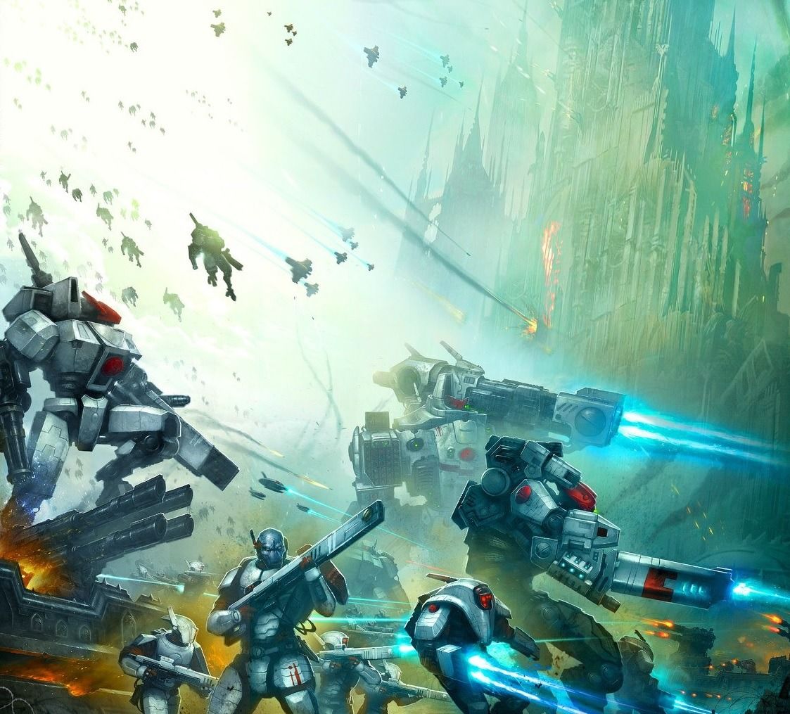 1123x1015 Warhammer 40k artwork