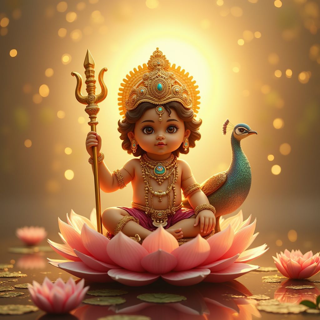 1024x1024 Lord Murugan HD Wallpaper & Image: Download 1080p, 4K and Vel 3D Visuals