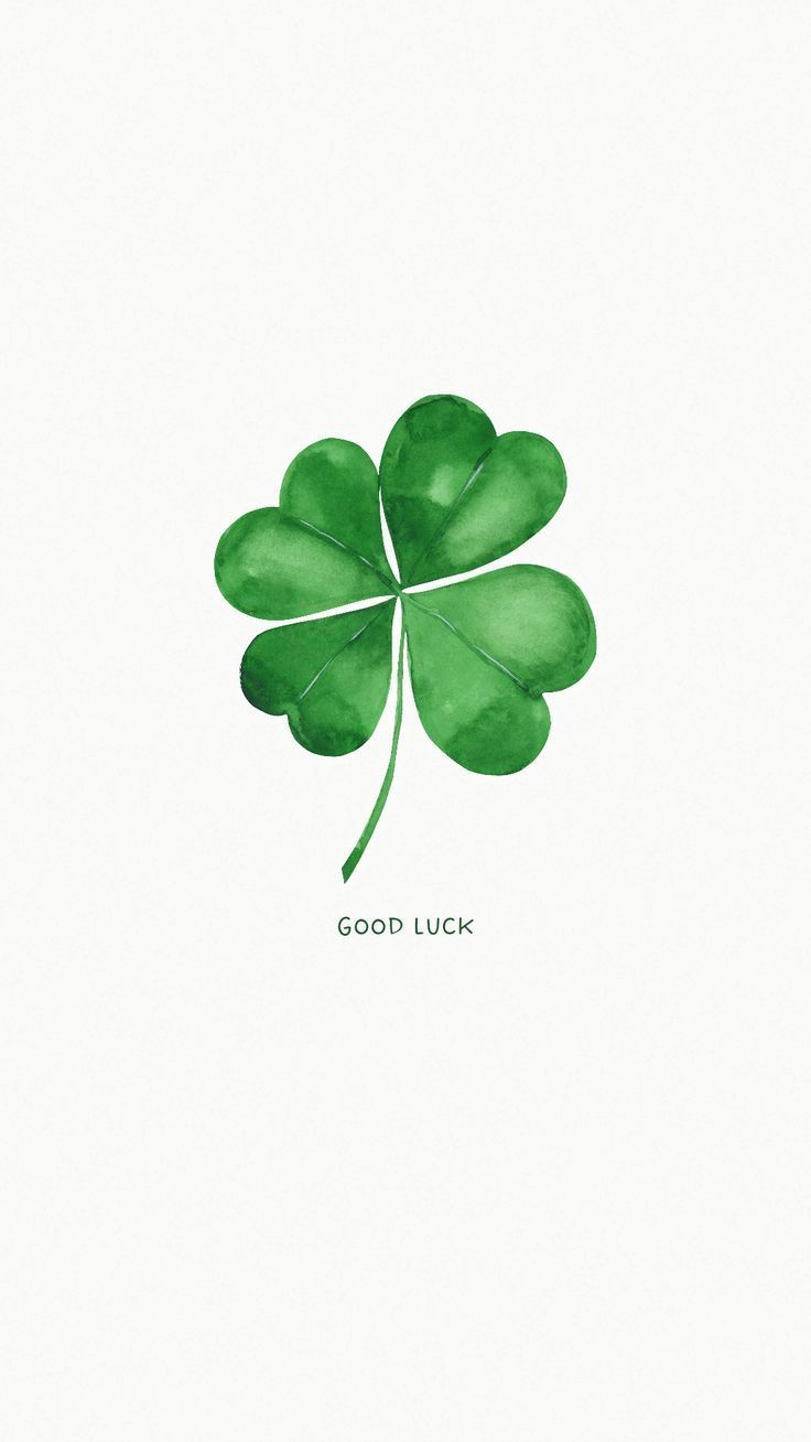 736x1308 Four Leaf Clover. Good Luck. Lucky picture, Good luck clover, Wallpaper ipad